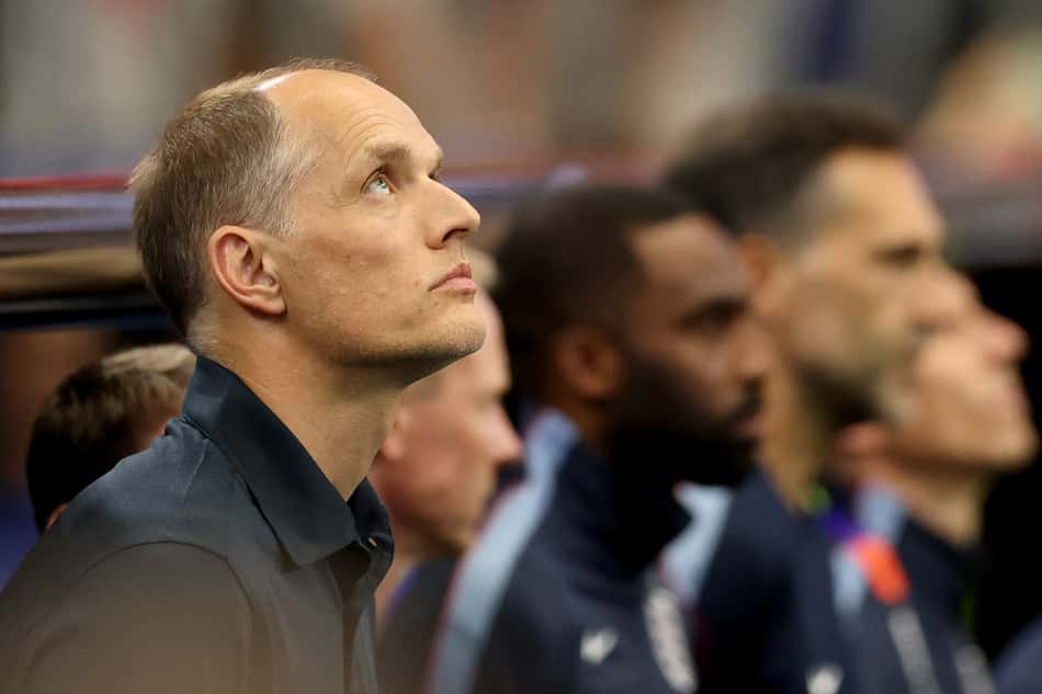 Thomas Tuchel em Inglaterra 4x2 Croácia pela Copa do Mundo (Foto: Richard Pelham/Getty Images/AFP)