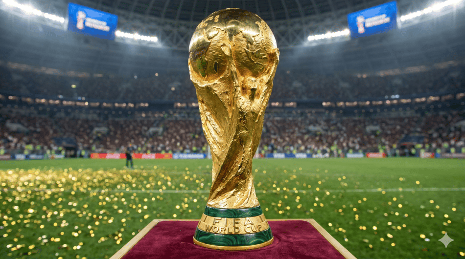 Troféu da Copa do Mundo: sabe o autor das frases históricas? Responda ao quiz do Lance! (Foto: Arte Lance!/Gemini)