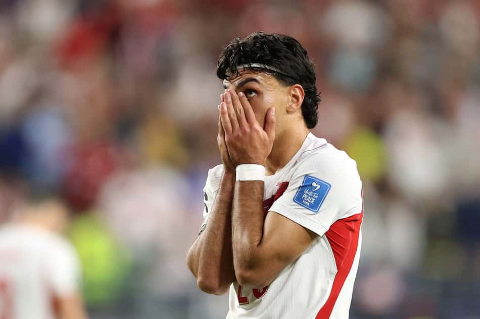 Após derrota para o Paraguai, a Turquia foi eliminada da Copa do Mundo (Foto: Richard Heathcote/Getty Images/AFP)