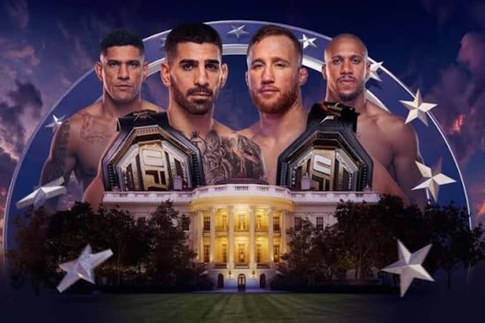 Card oficial do UFC Casa Branca (Foto: Divulgação)