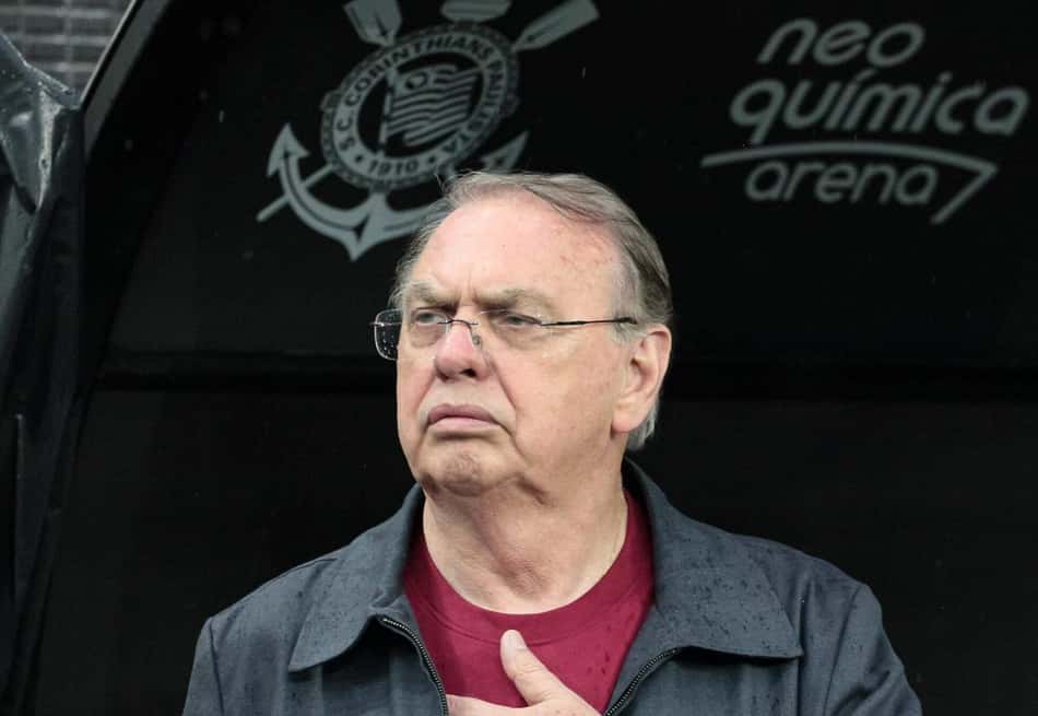 Osmar Stabile, presidente do Corinthians (Peter Leone/O Fotografico/Gazeta Press)