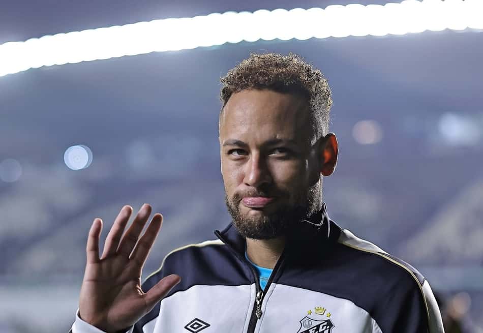 Neymar antes do duelo entre Coritiba x Santos (Foto: Heuler Andrey/DiaEsportivo/Folhapress)