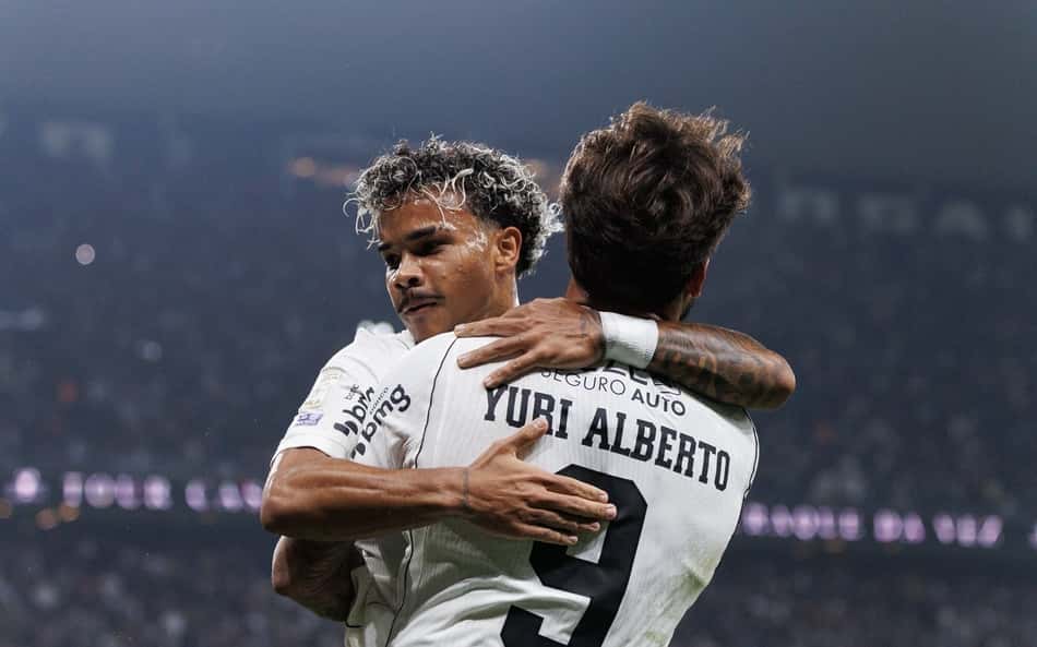 Kaio César e Yuri Alberto foram os responsáveis por marcar os três gols do Corinthians na partida.