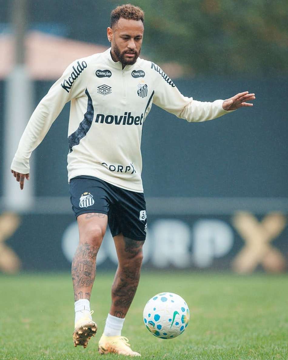 Neymar será titular do Santos no duelo contra a Chapecoense, pelo Brasileirão. (Foto: Raul Baretta/ Santos FC)