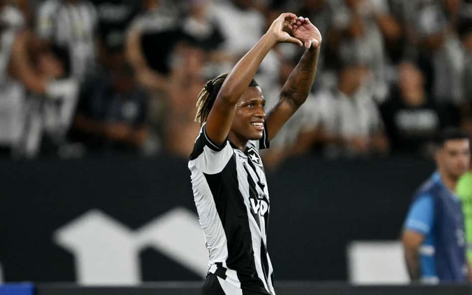 Danilo comemorando gol pelo Botafogo (Foto: Mauro Pimentel / AFP)