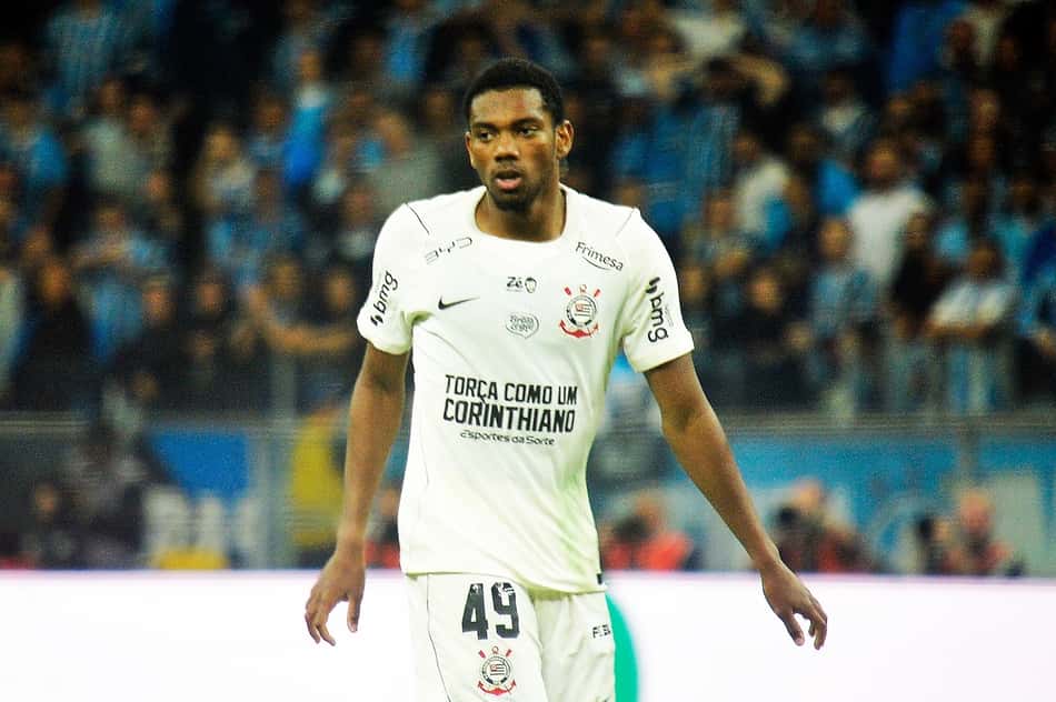 André durante partida do Corinthians