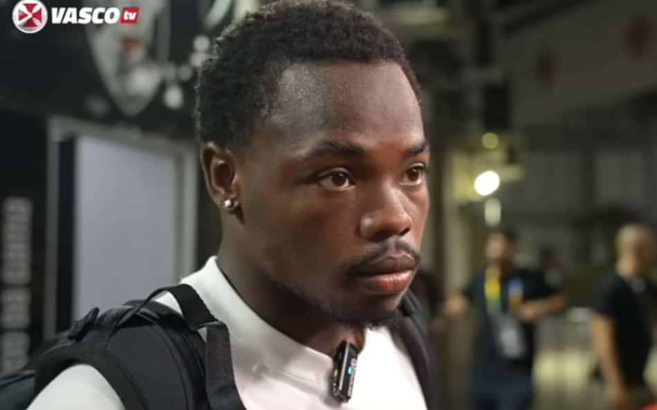 Atacante foi o autor do único gol Cruz-maltino na partida (Foto: Reprodução/VascoTV)