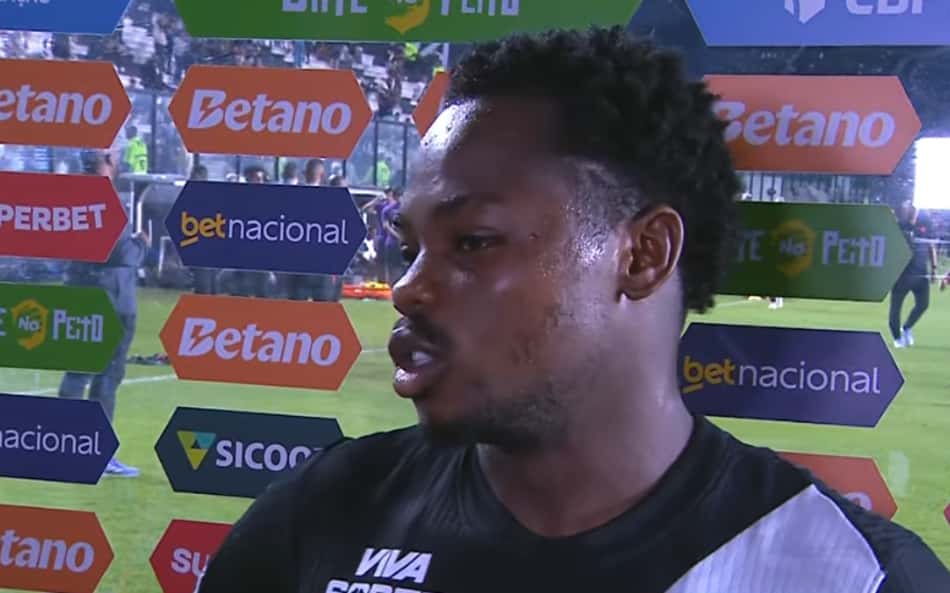 Andrés Gómez em entrevista após Vasco 1 x 1 Mirassol