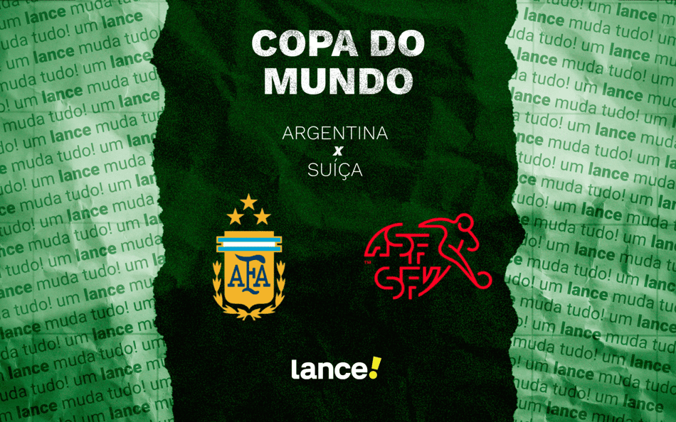 Argentina e Suíça se enfrentam nas quartas de final da Copa do Mundo