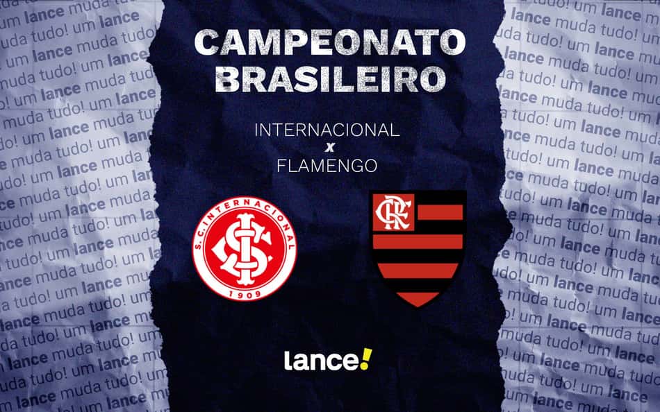 Arte de Internacional x Flamengo