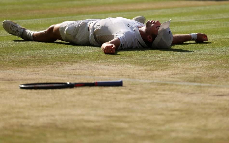 Zebra de Wimbledon ganha 78 posições e ameaça João Fonseca