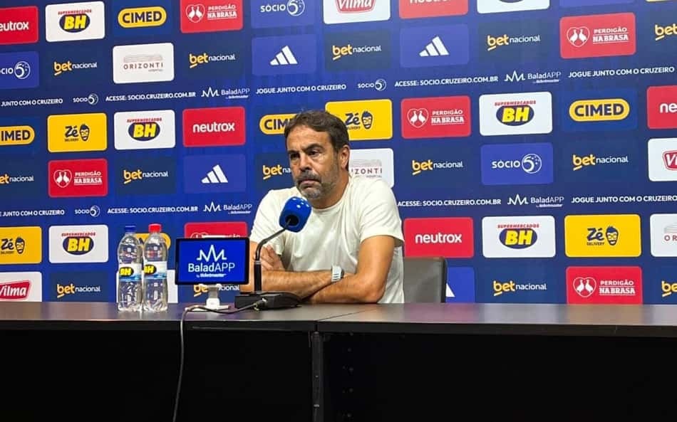 Artur Jorge após a derrota do Cruzeiro para o Botafogo