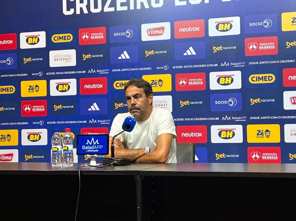 Artur Jorge após a derrota do Cruzeiro para o Botafogo