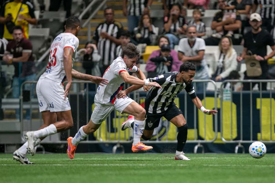 Atlético-MG e Bahia estão se enfrentando na Arena MRV pelo Campeonato Brasileiro