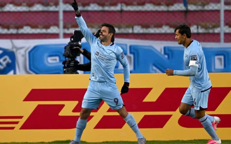 Bolívar abre o placar diante do Grêmio pela Sul-Americana
