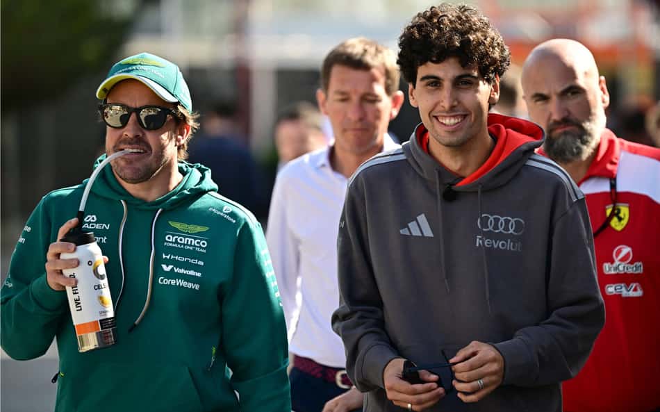 Gabriel Bortoleto responde a Fernando Alonso: 'É assim que as coisas são agora'