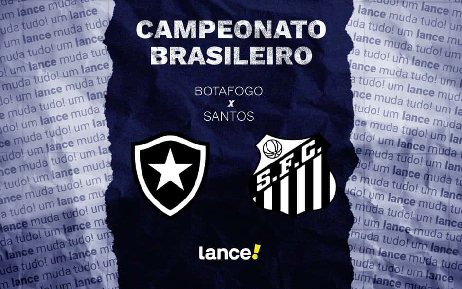 Onde assistir à Botafogo x Santos pelo Brasileirão