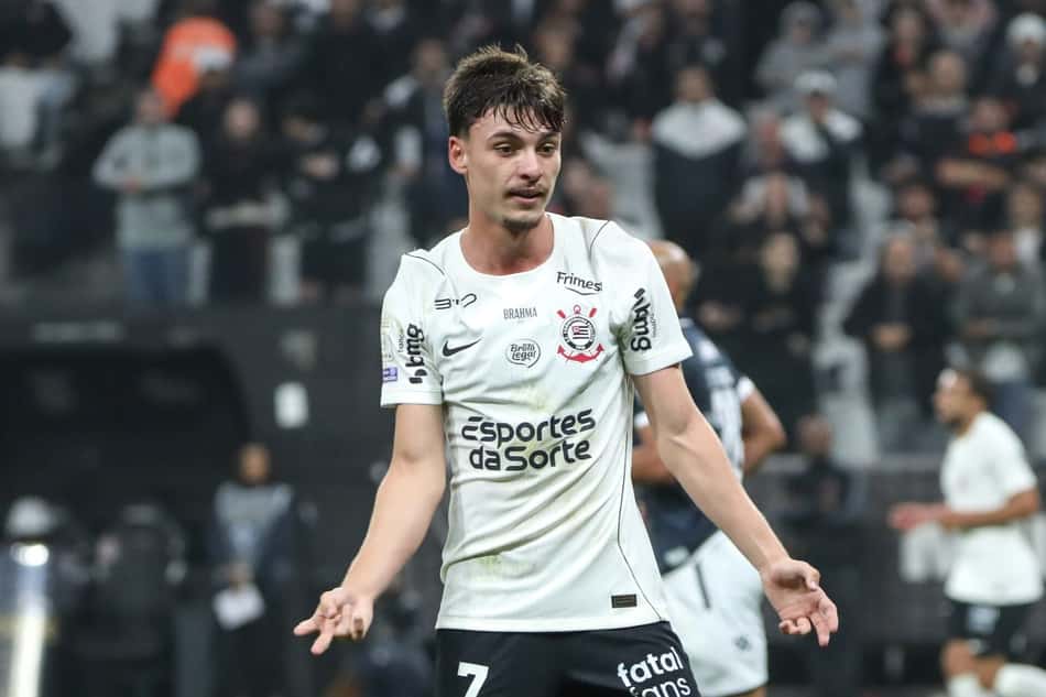Breno Bidon durante partida do Corinthians