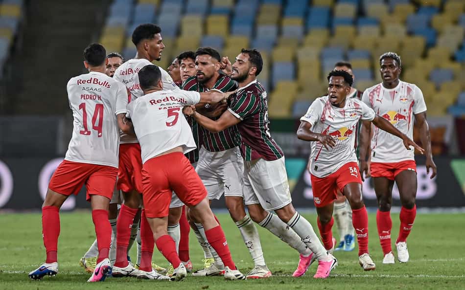 Briga em Fluminense e RB Bragantino repercute: 'Que loucura'