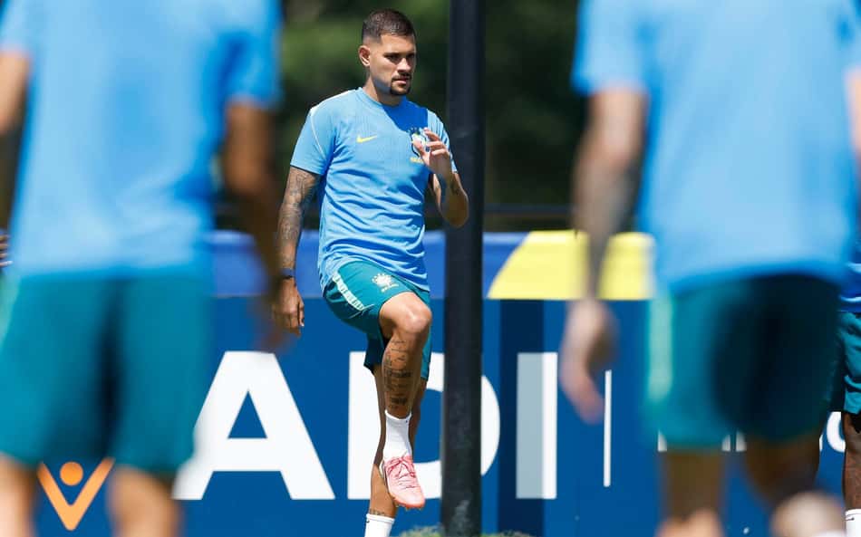 Bruno Guimarães promete 'morrer em campo' pelo Brasil por vaga nas quartas