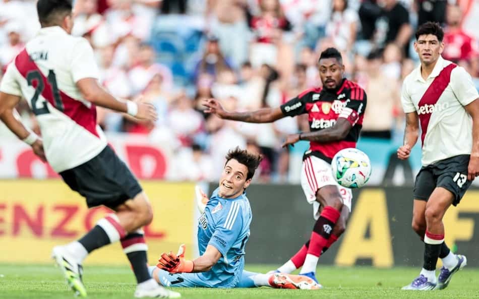 Bruno Henrique em ação pelo Flamengo