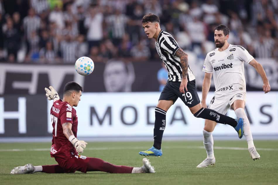 Lucas Emanuel encobre Brazão em Botafogo x Santos
