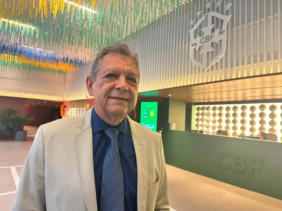 Leomar Quintanilha foi o chefe da delegação Brasileira na Copa do Mundo