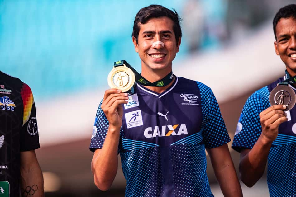 Caio Bonfim venceu o Troféu Brasil pela 14ª vez (Foto: Divulgação / CBAt)