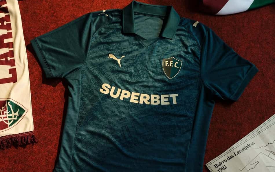 Camisa nova do Fluminense verde
