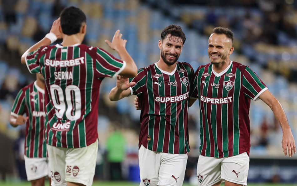 Fluminense goleia Nova Iguaçu em amistoso (Foto: LUCAS MERÇON / FLUMINENSE F.C.)
