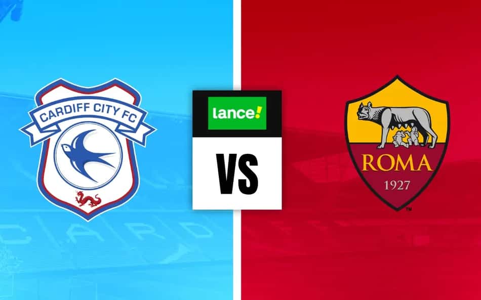Escudos de Cardiff x Roma para o amistoso internacional