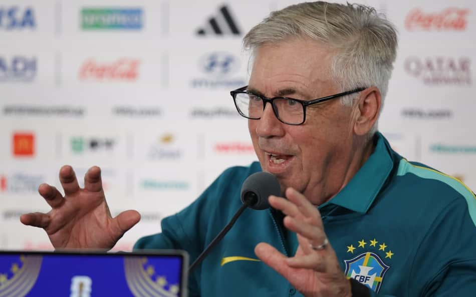 Como Carlo Ancelotti transformou o Brasil em um potencial campeão da Copa do Mundo