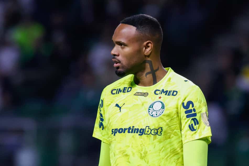 Carlos Miguel em ação pelo Palmeiras
