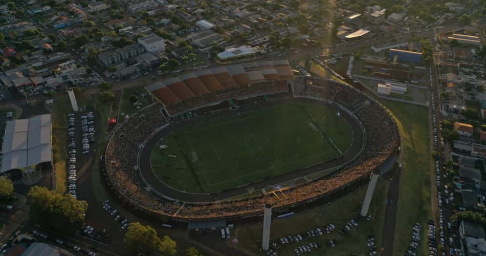 Estádio Olímpico Regional, em Cascavel (PR)
