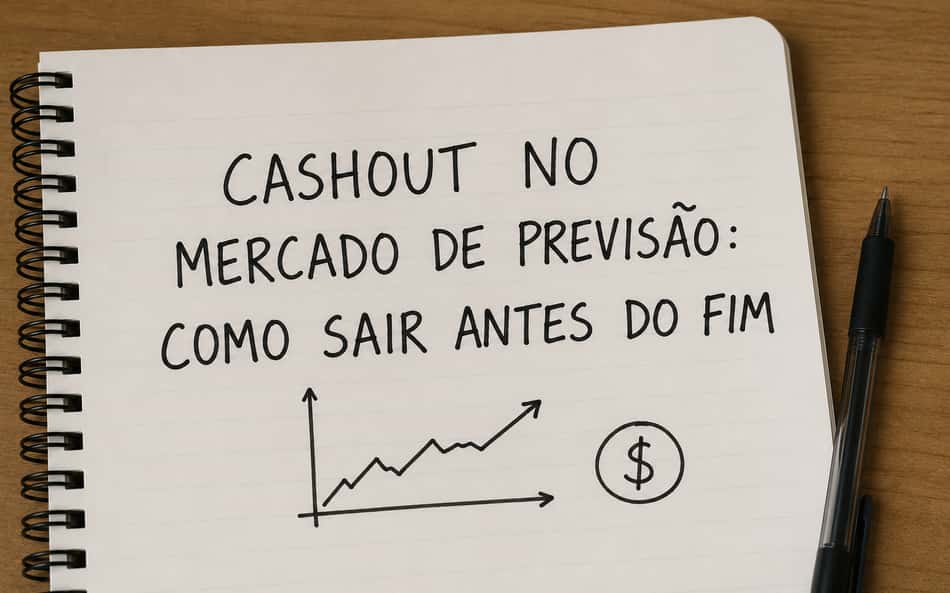 Cashout no mercado de previsão como sair antes do fim