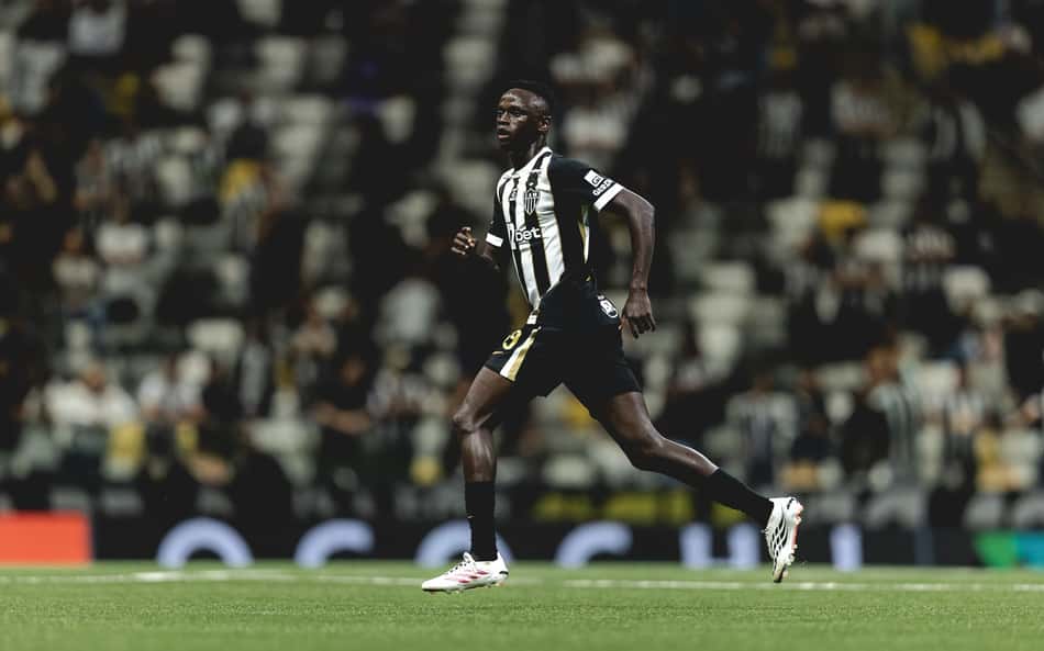 Cissé em Atlético x Bahia (Foto: Pedro Souza / Atlético)
