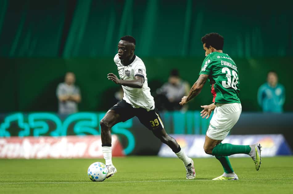 Cissé em Palmeiras x Atlético (Foto: Pedro Souza / Atlético)