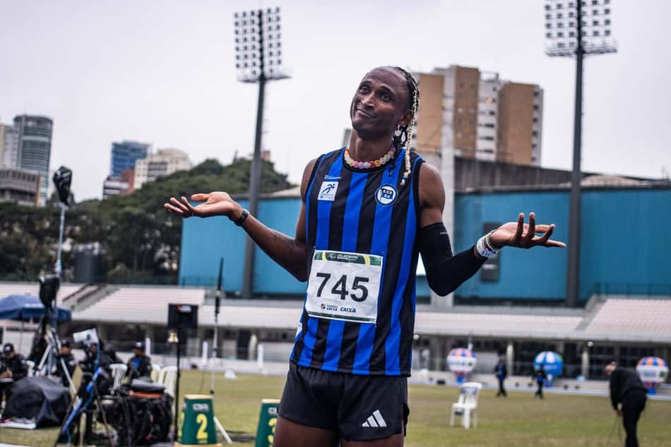 Com ouro e recorde do Troféu Brasil, Piu venceu seu primeiro ouro individual da carreira no torneio (Foto: CBAt)