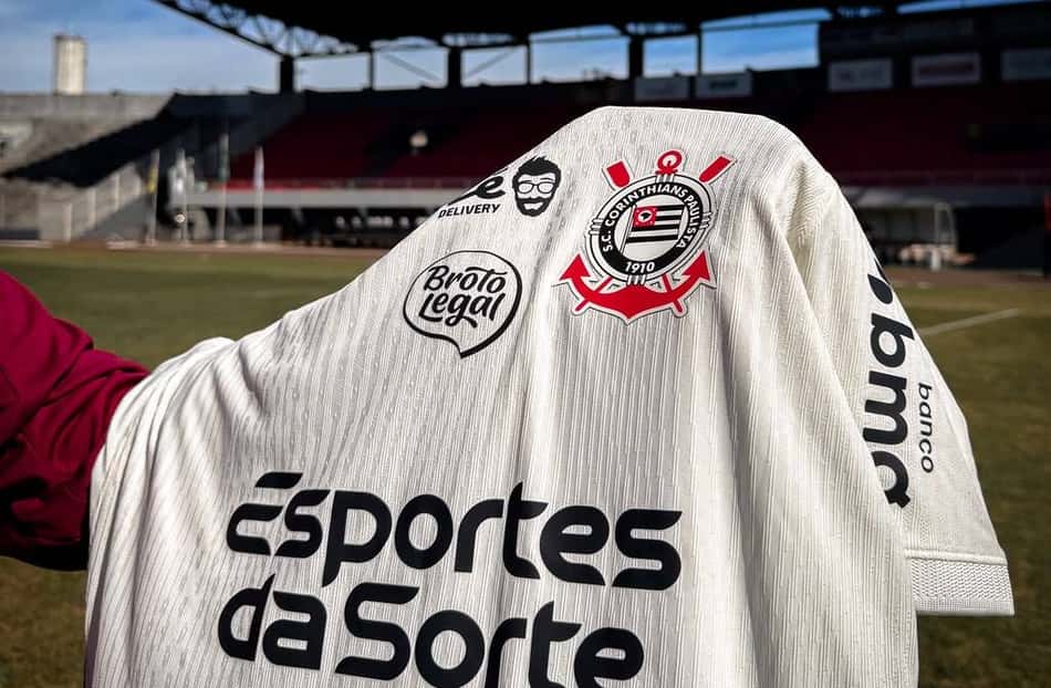 Camisa do Corinthians para o duelo contra o Cascavel