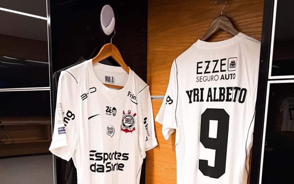 Camisa do Corinthians na Neo Química Arena