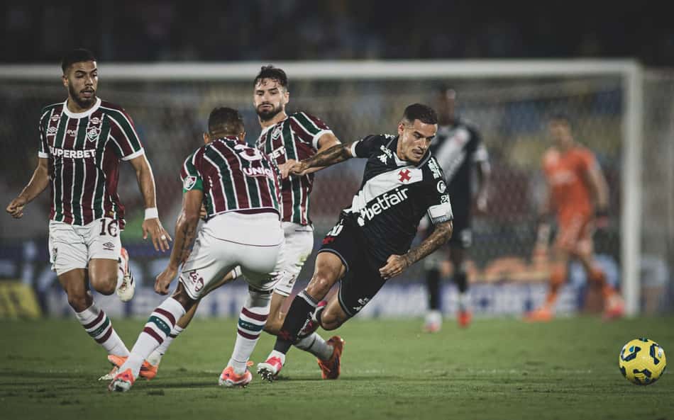Philippe Coutinho na partida entre Vasco x Fluminense pela Copa do Brasil de 2025