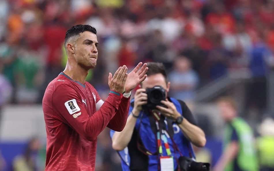 Festa dos jogadores da Espanha tem provocação a Cristiano Ronaldo; veja