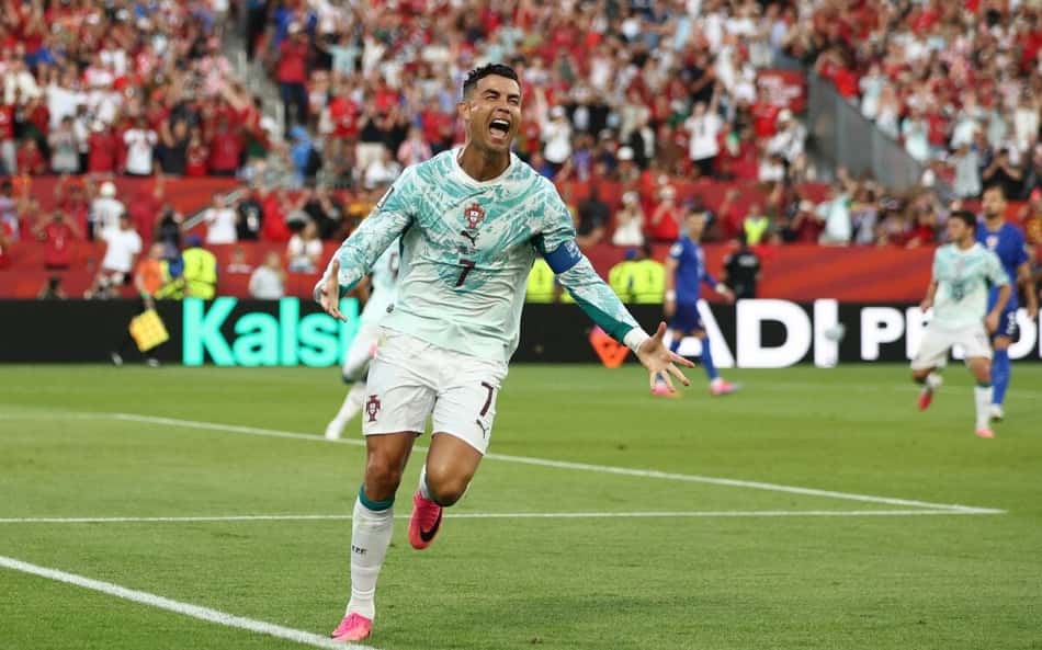 Cristiano Ronaldo marca em Portugal x Croácia e torcedores reagem: 'Penaldo'