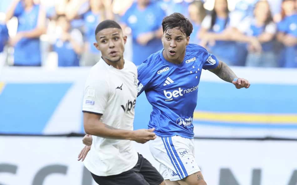 Justino e Kaio Jorge em Cruzeiro x Botafogo