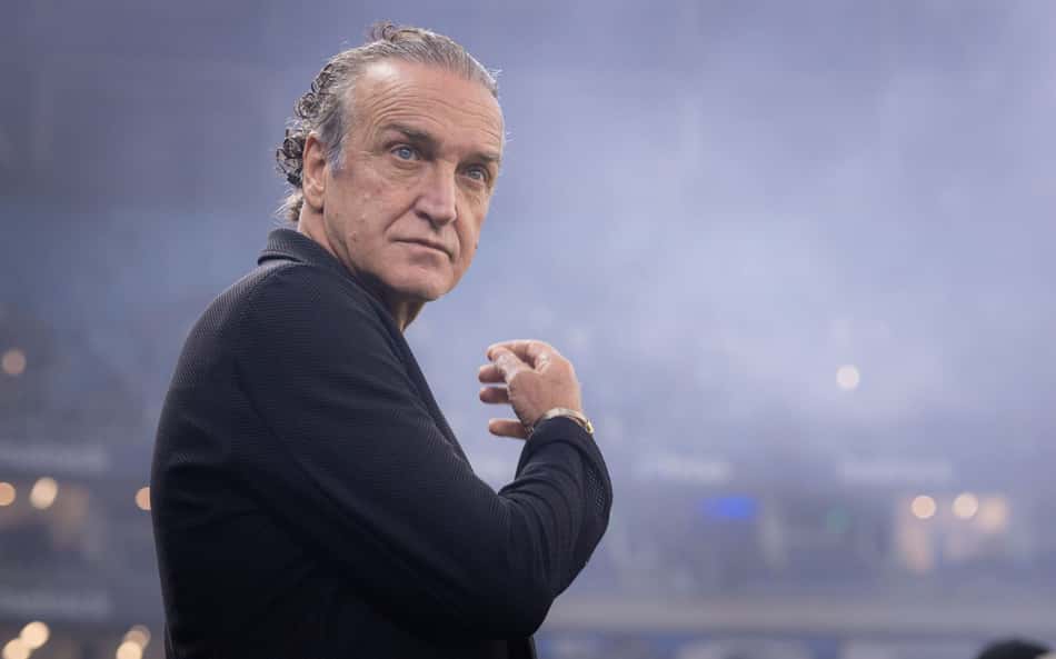 Cuca no comando técnico do Santos