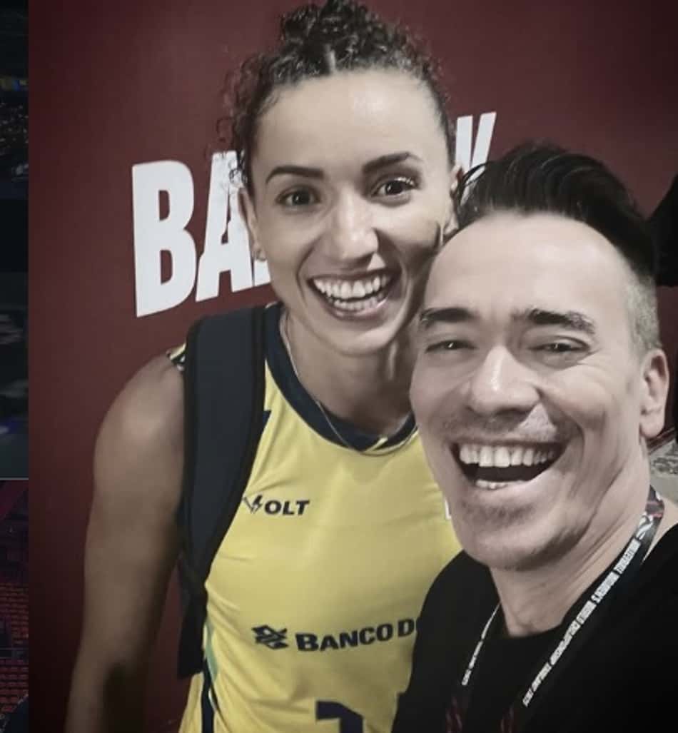 DJ Stari e Gabi Guimarães
