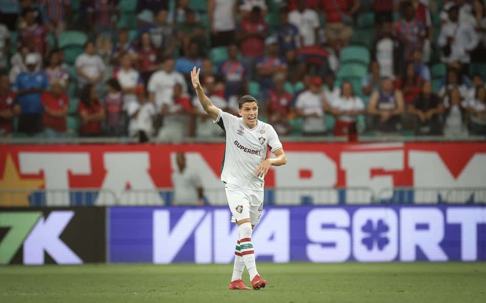 Davi Schuindt, da base do Fluminense, foi elogiado por Renato Gaúcho