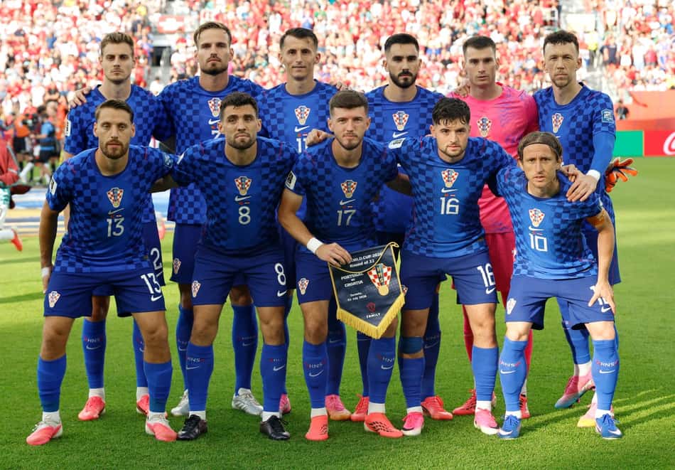 Elenco da Croácia para partida contra Portugal na Copa do Mundo de 2026