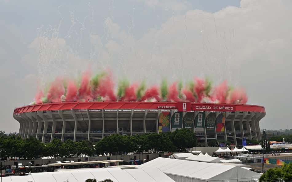 Estádio Azteca na abertura da Copa do Mundo 2026