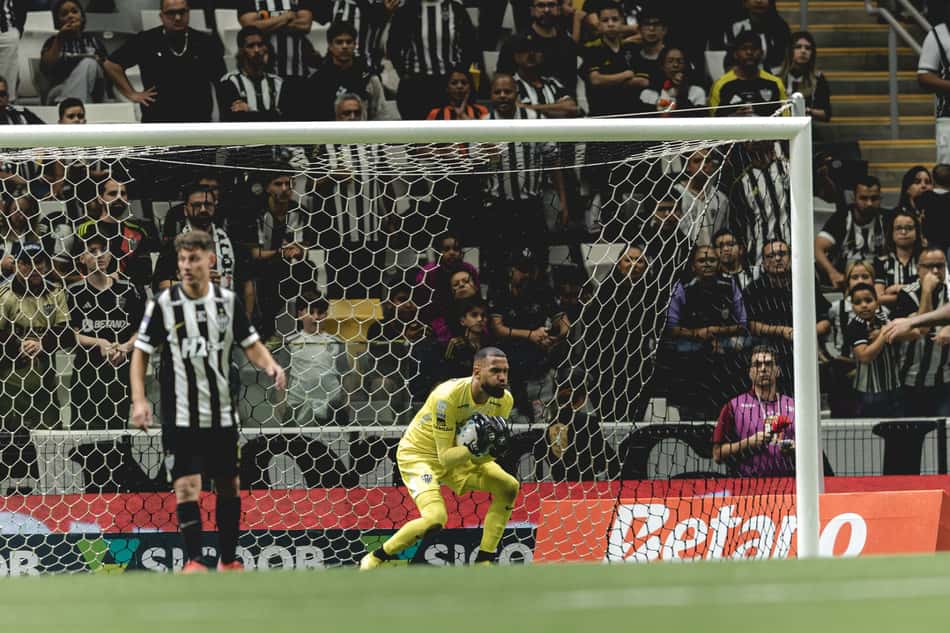 Éverson em Atlético x Bahia (Foto: Pedro Souza / Atlético)